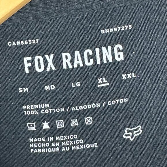 Fox Racing Long Sleeve Graphic T-Shirt Mens Size XL Black Pink Detonate Premshir - Picture 4 of 15